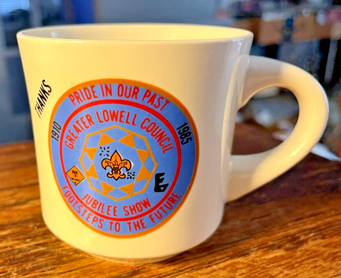 1985 Boy Scouts Greater Lowell Council Jubilee Show Coffee Mug