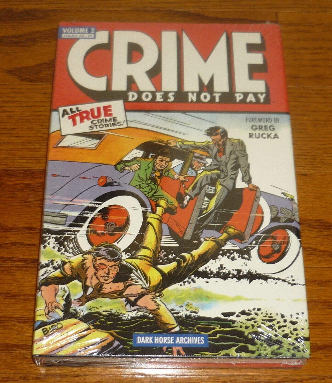 Crime Does Not Pay Archives Volume 2 YELLOWED, Dark Horse Comics hardcover, Biro