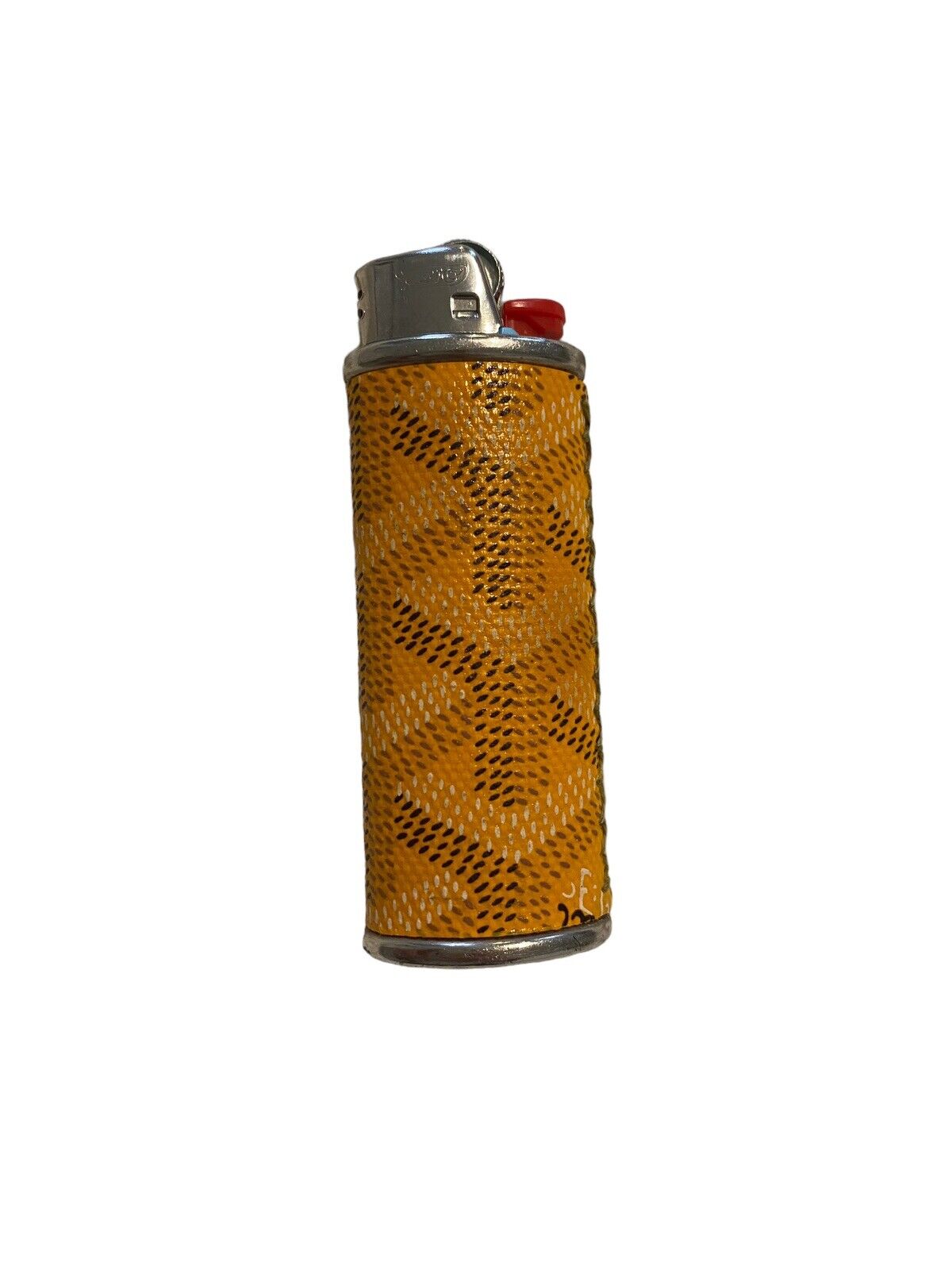 Authentic Etai Drori Yellow Goyard Lighter Case Excellent Condition