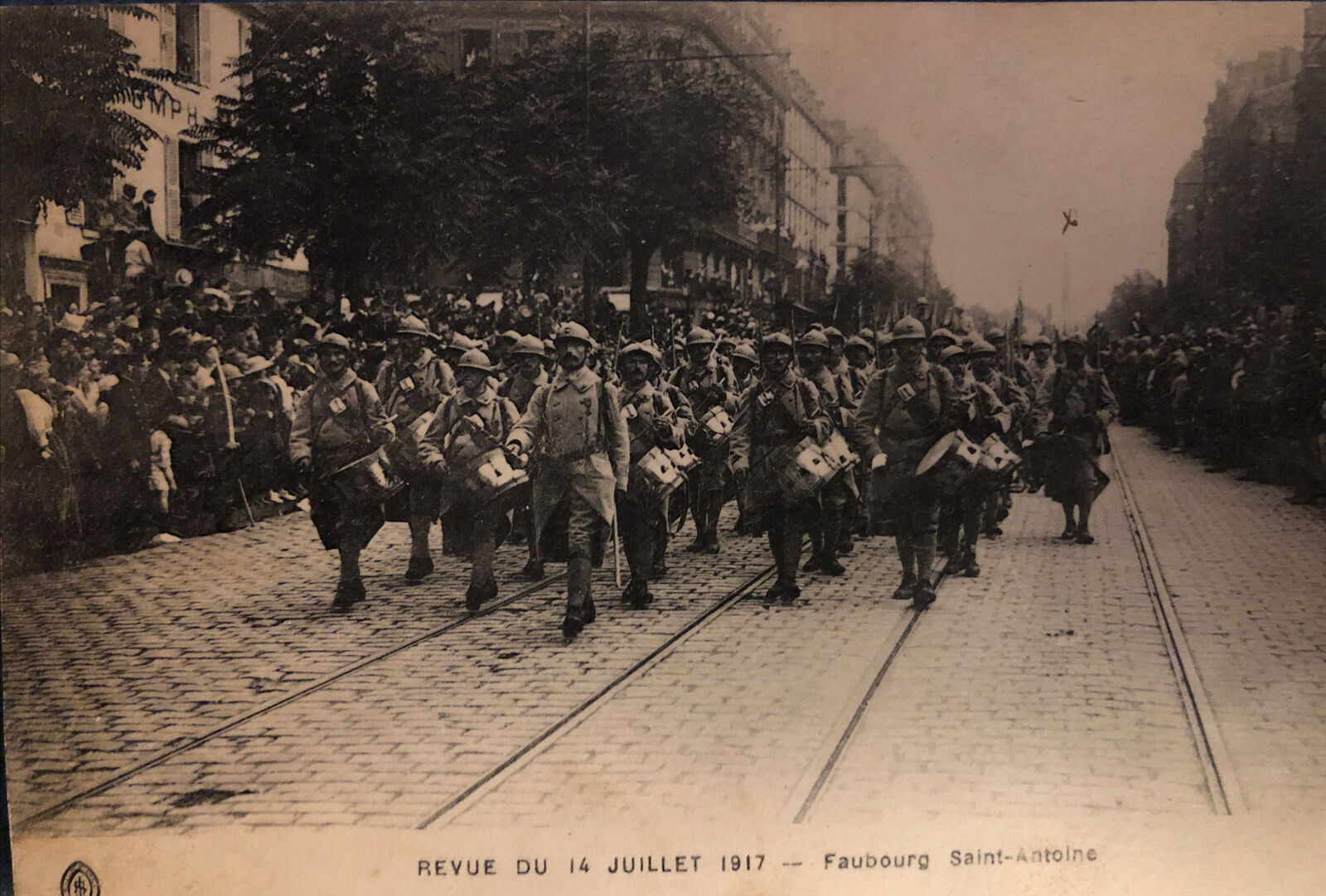 Two 1915 France Postcards Revue Du Juillet & La Grande Guerrero
