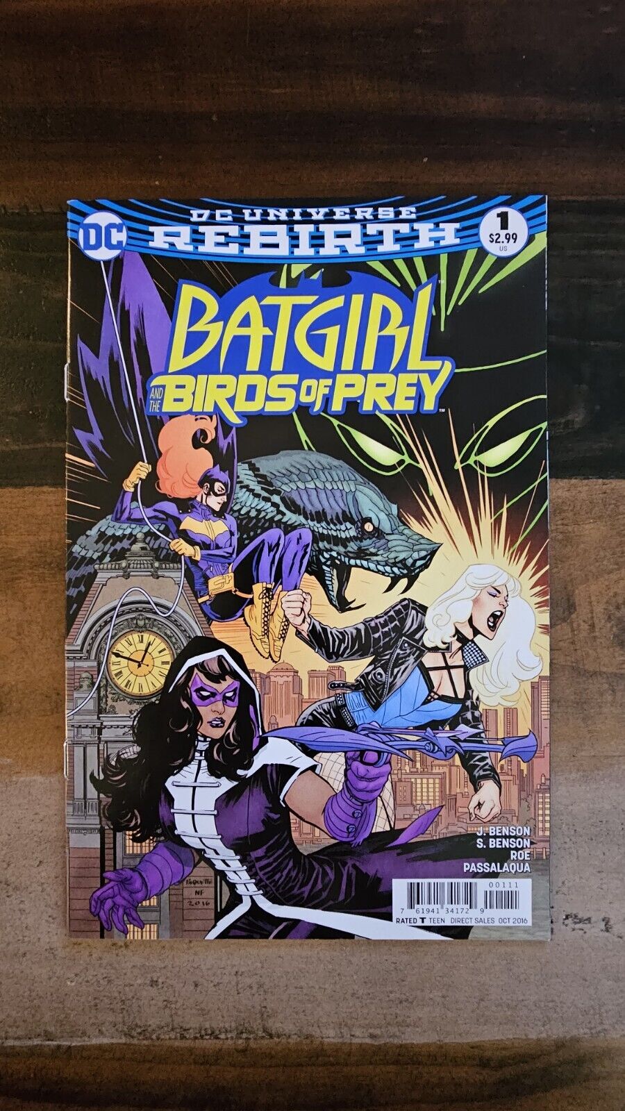 Batgirl and the Birds of Prey #1 DC Rebirth DC Comics 1st Printing 2016