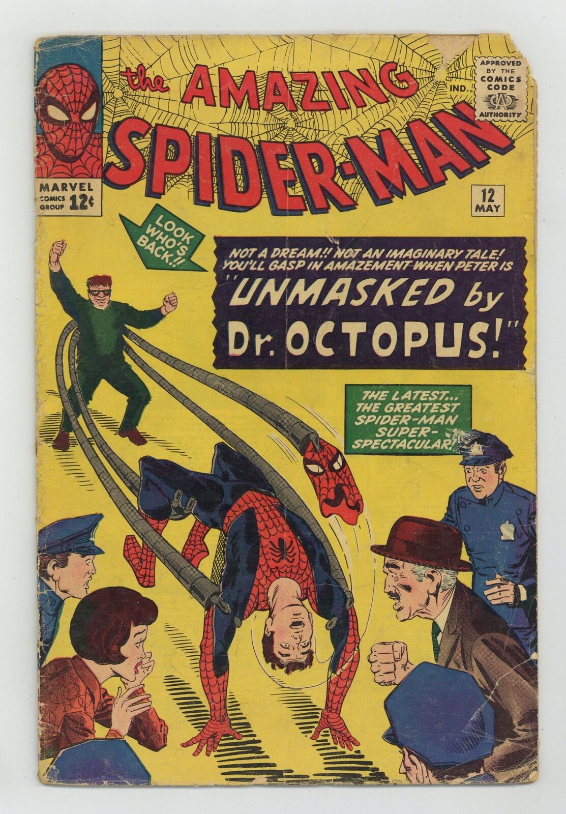 Amazing Spider-Man #12 FR/GD 1.5 1964