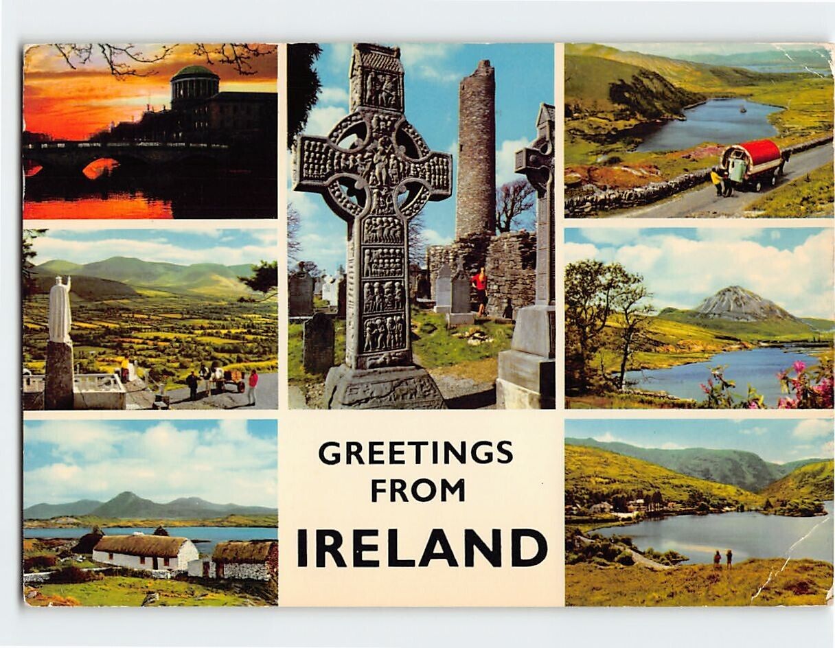 Postcard Greetings From Ireland