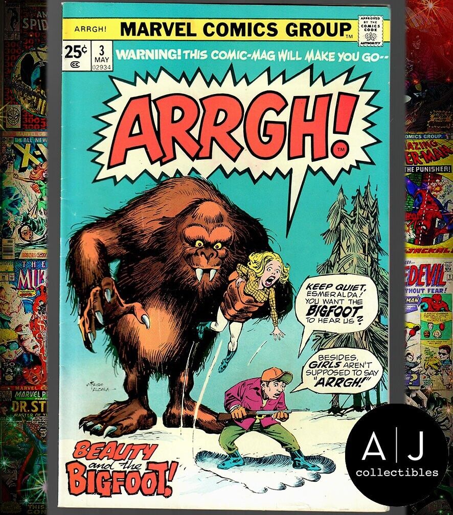ARRGH #3 FN/VF 7.0 Marvel Comics 1975