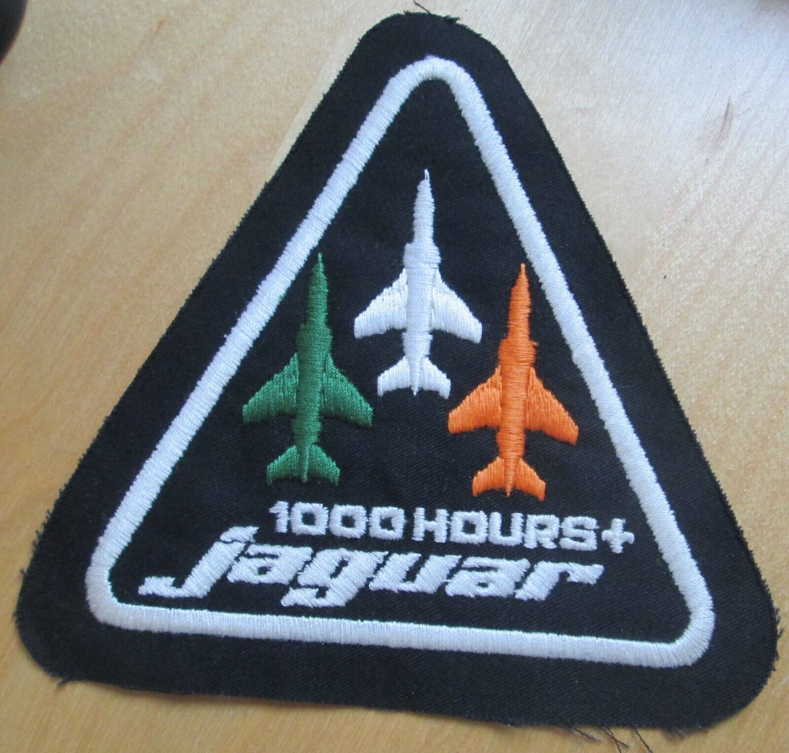 Jaguar Jets Aircraft 1000 Hours + Air Force Patch