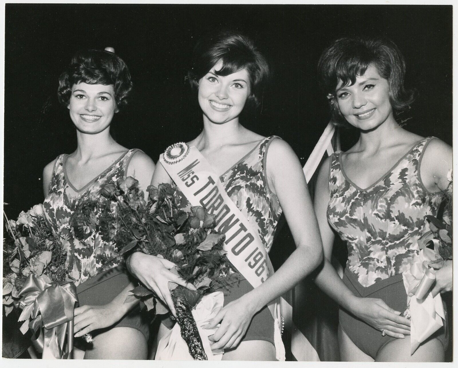 Miss Toronto 1963 Beauty Queen ,  Vintage Photo Canada