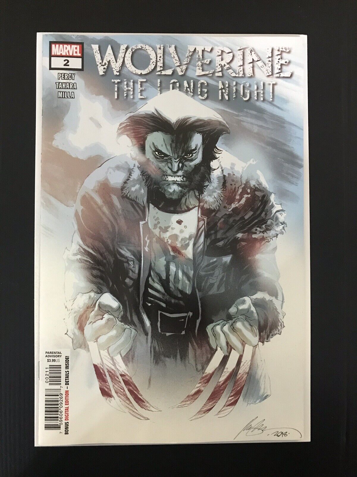 Marvel Comics Wolverine: The Long Night #2 A Cover 2019 CASE FRESH 1st Print NM