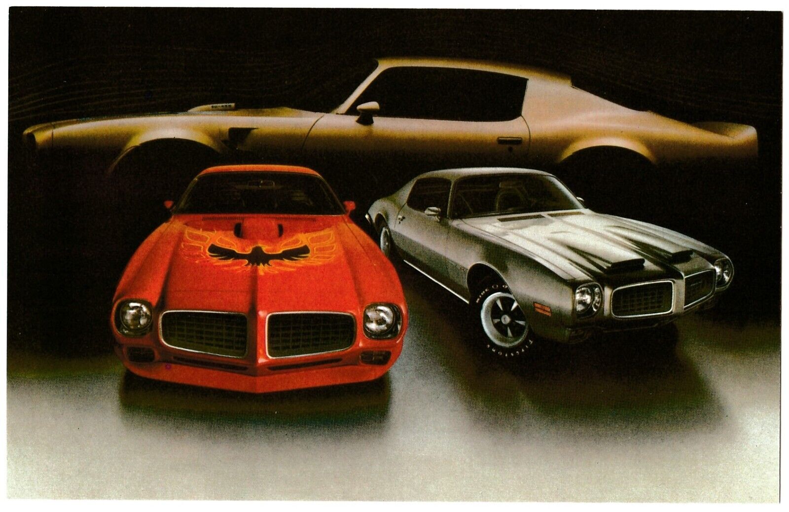 Vtg 1973 Pontiac Trans Am & Formula Coupe UNP Original ‘73 IN GM Dealer Ad PC