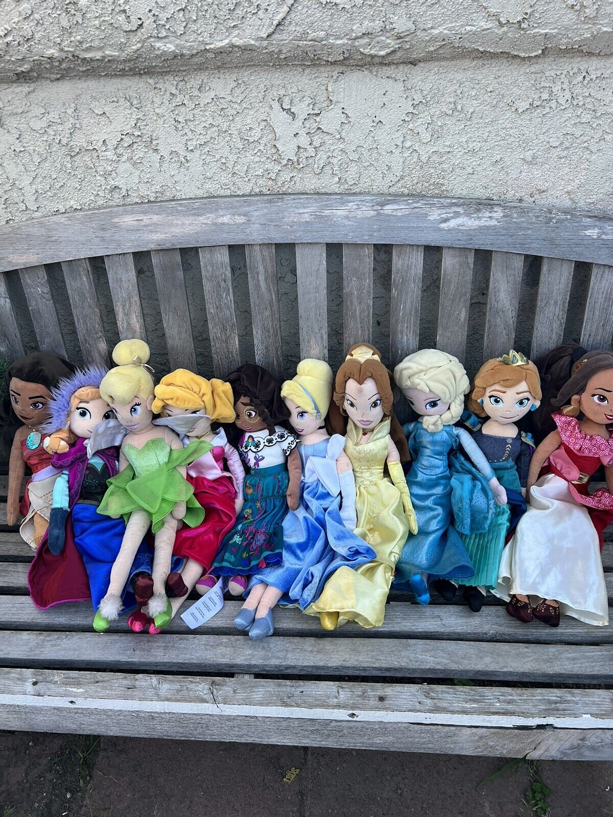 21” Disney Princess Lot Disneyland Disney Store Plush Toys Collection Dolls