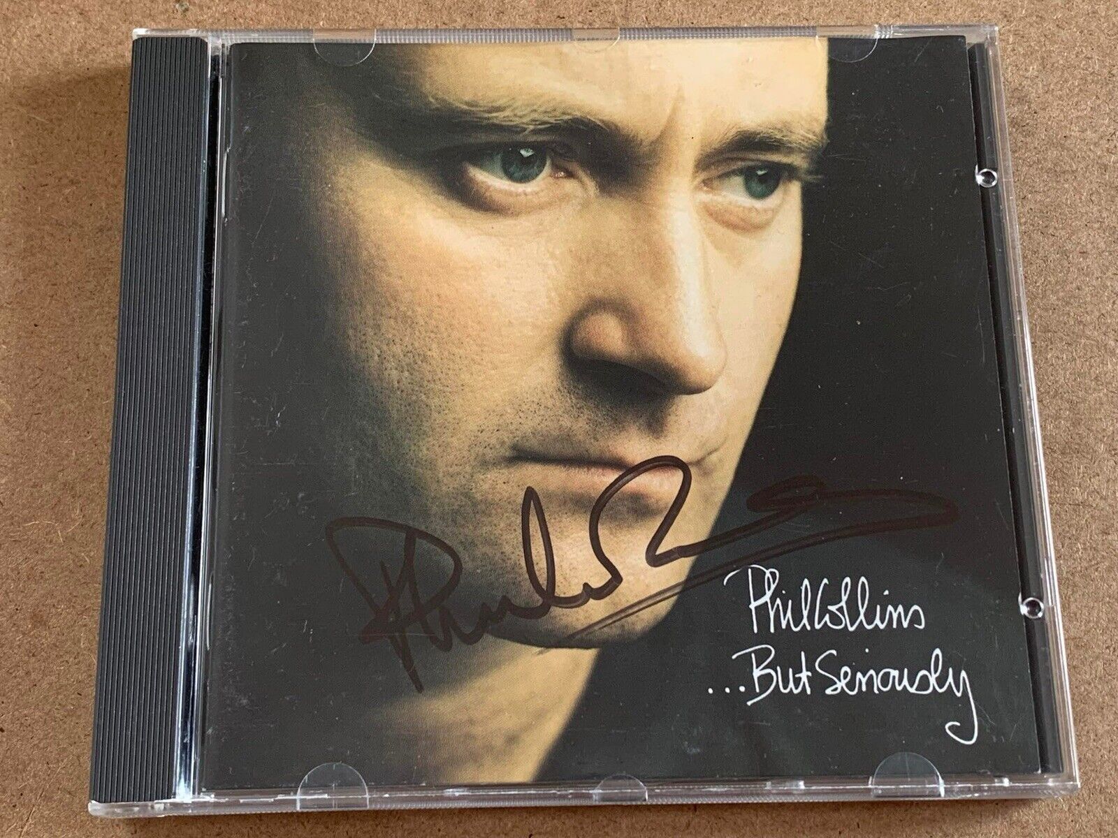 Phil Collins But Seriously Autographed Signed 1989 CD Album / Genesis