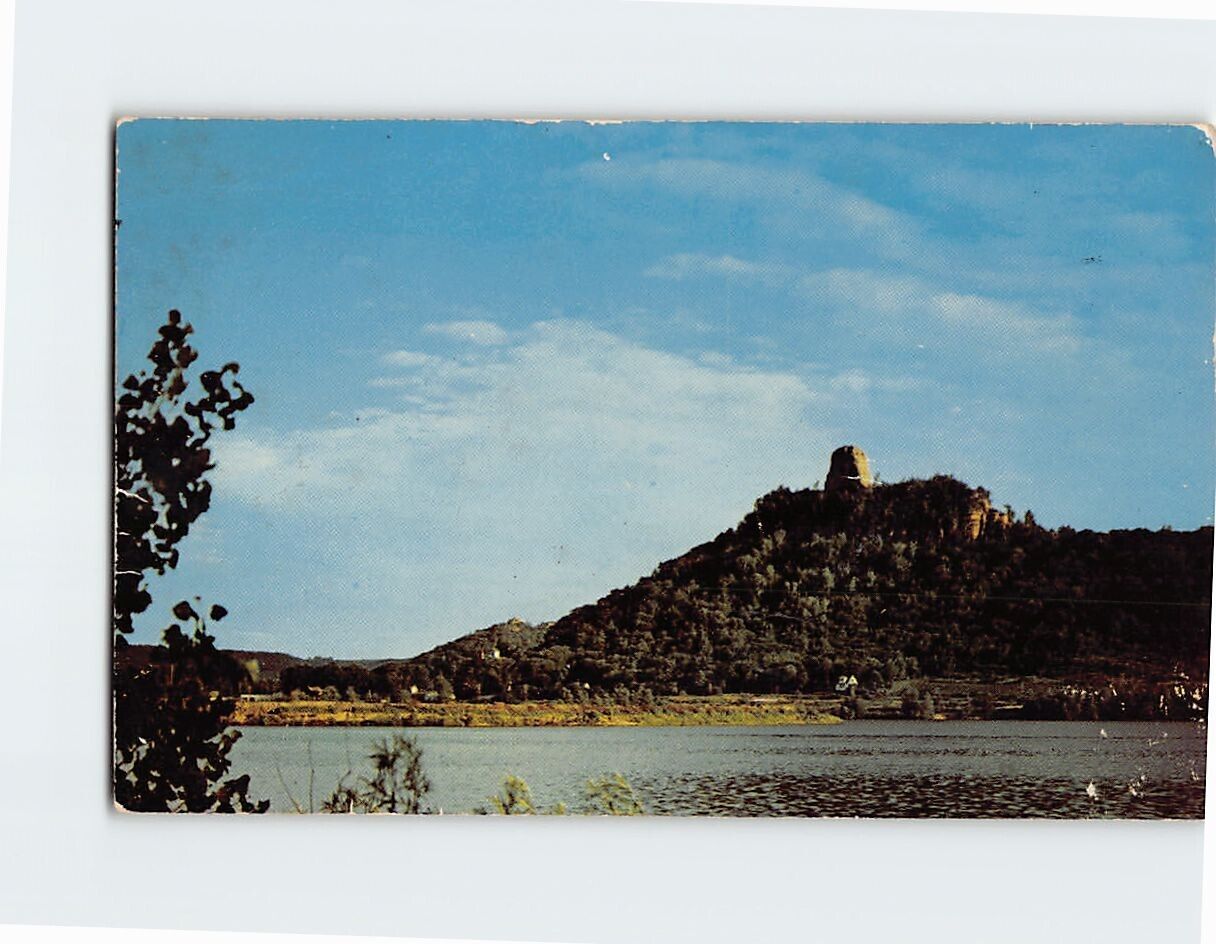 Postcard Famed Sugar Loaf Mountain Winona Minnesota USA
