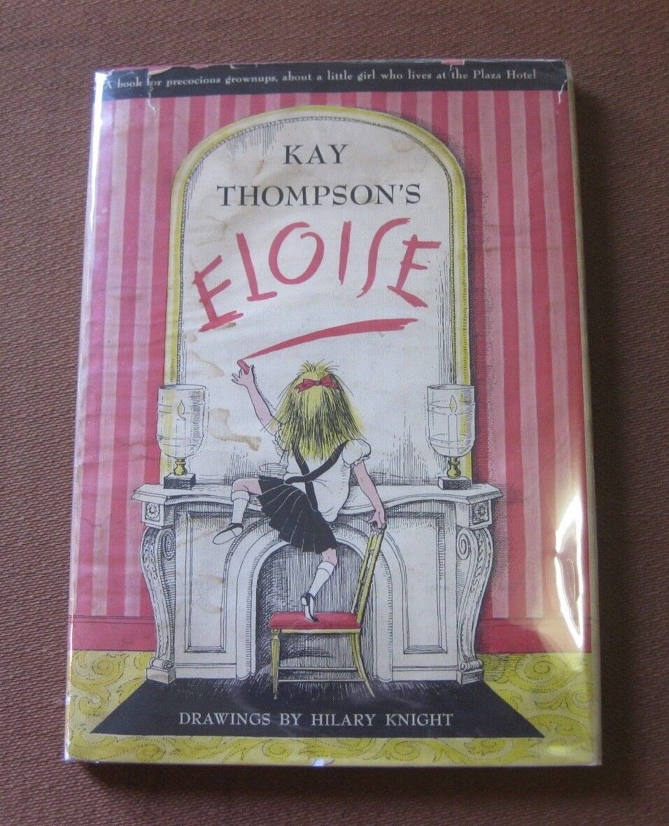 SIGNED - ELOISE by Hilary Knight  - 1955 1st/9th printing - Kay Thompson