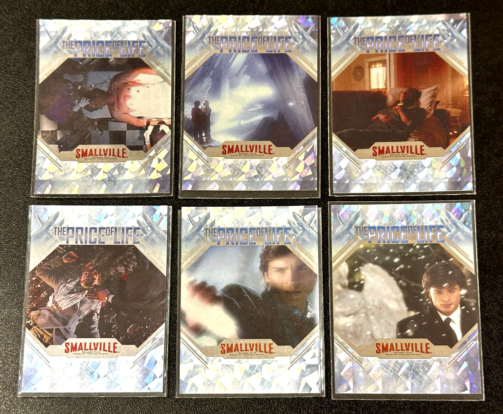 2006-07 Smallville Season 5 The Price of Life Card Set PL1-PL6 from Inkworks