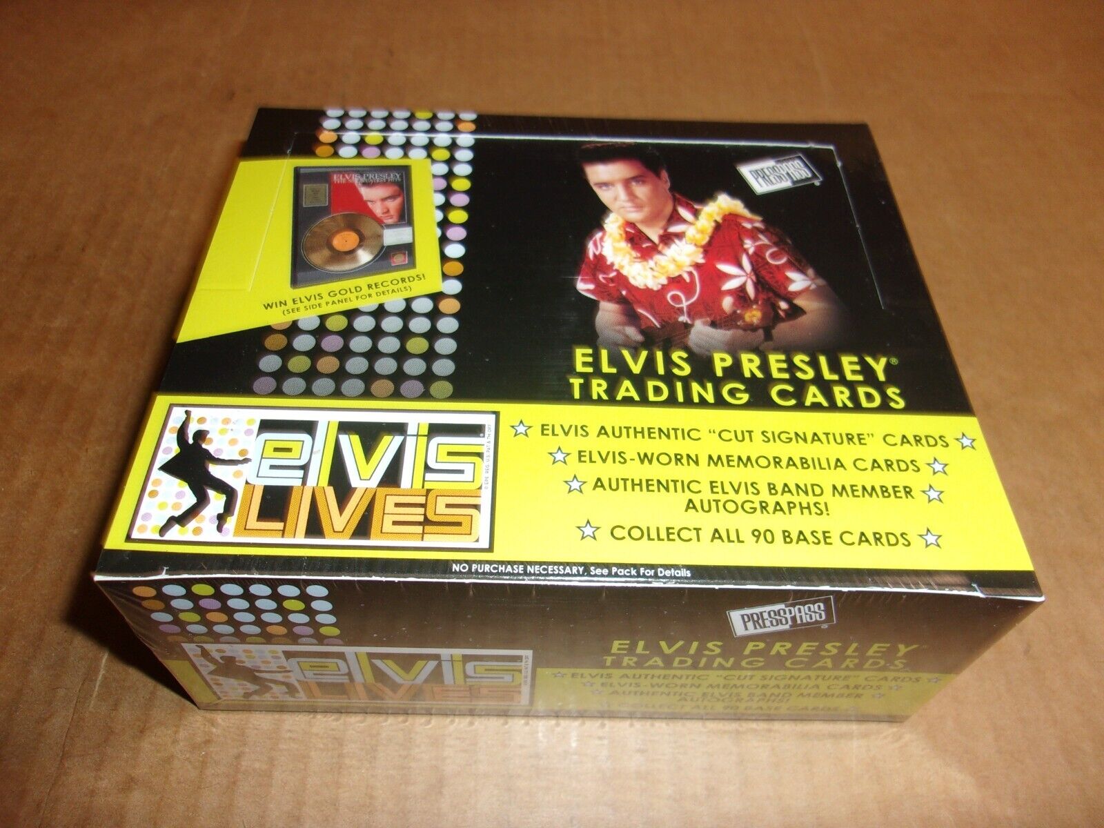 2006 Elvis Presley Lives 24 Pack Trading Cards Box Factory Sealed Press Pass New