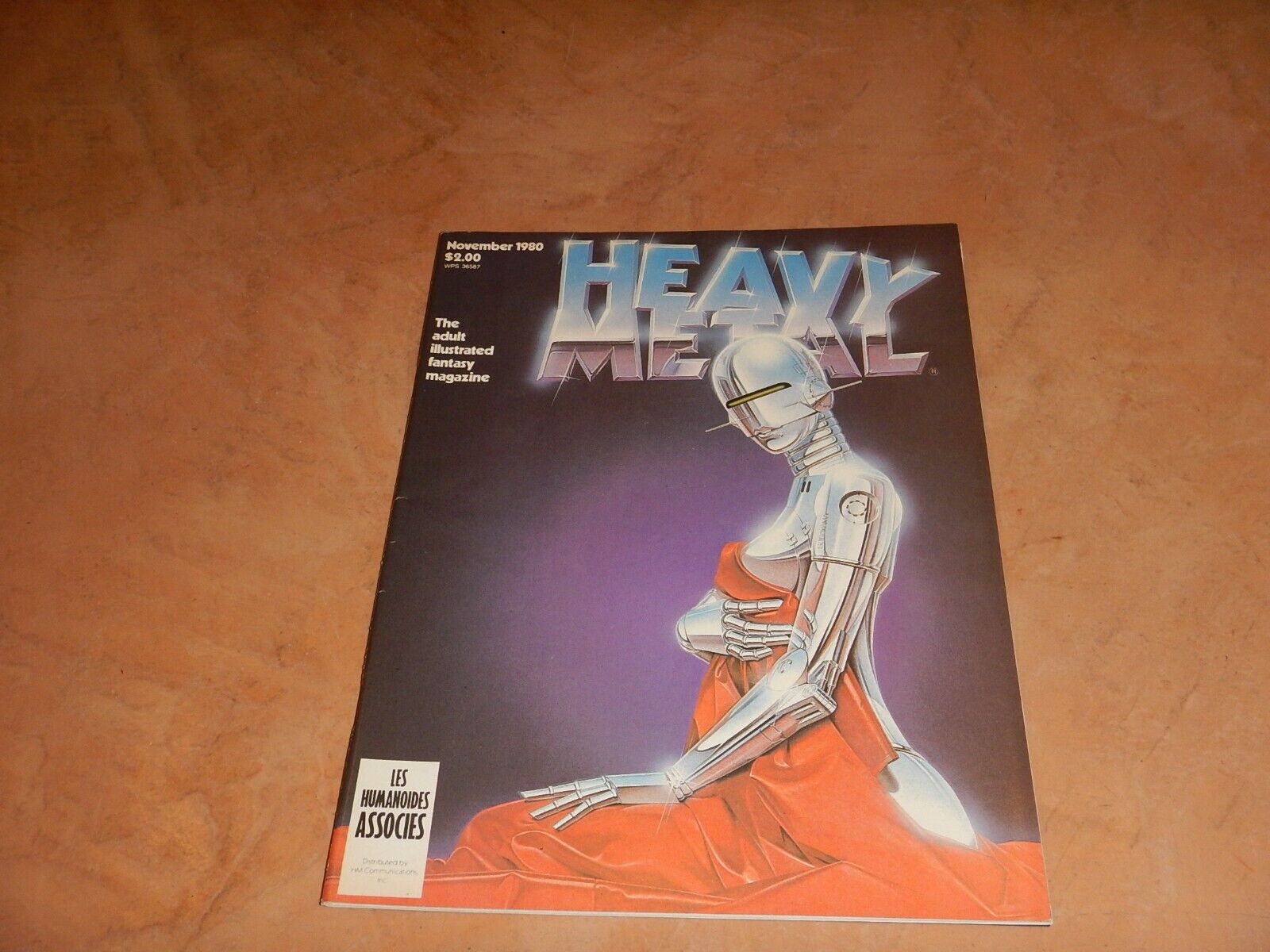 HEAVY METAL MAGAZINE, NOVEMBER 1980, HM COMMUNICATIONS