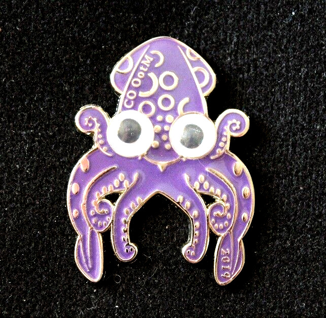2019 Colorado Odyssey of the Mind Squid OM Trading Pin