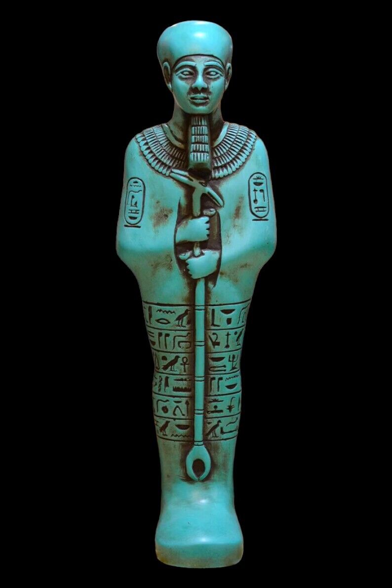 RARE ANTIQUE ANCIENT EGYPTIAN God Ptah Architects Statue Magic Hieroglyphic