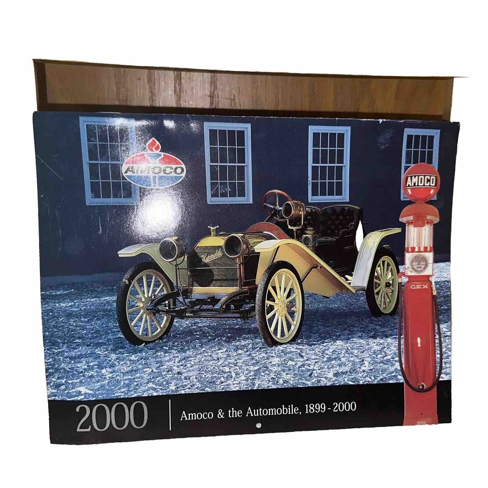 2000 Amoco & The Automobile Calendar 1899-2000 Rare-New Old Stock