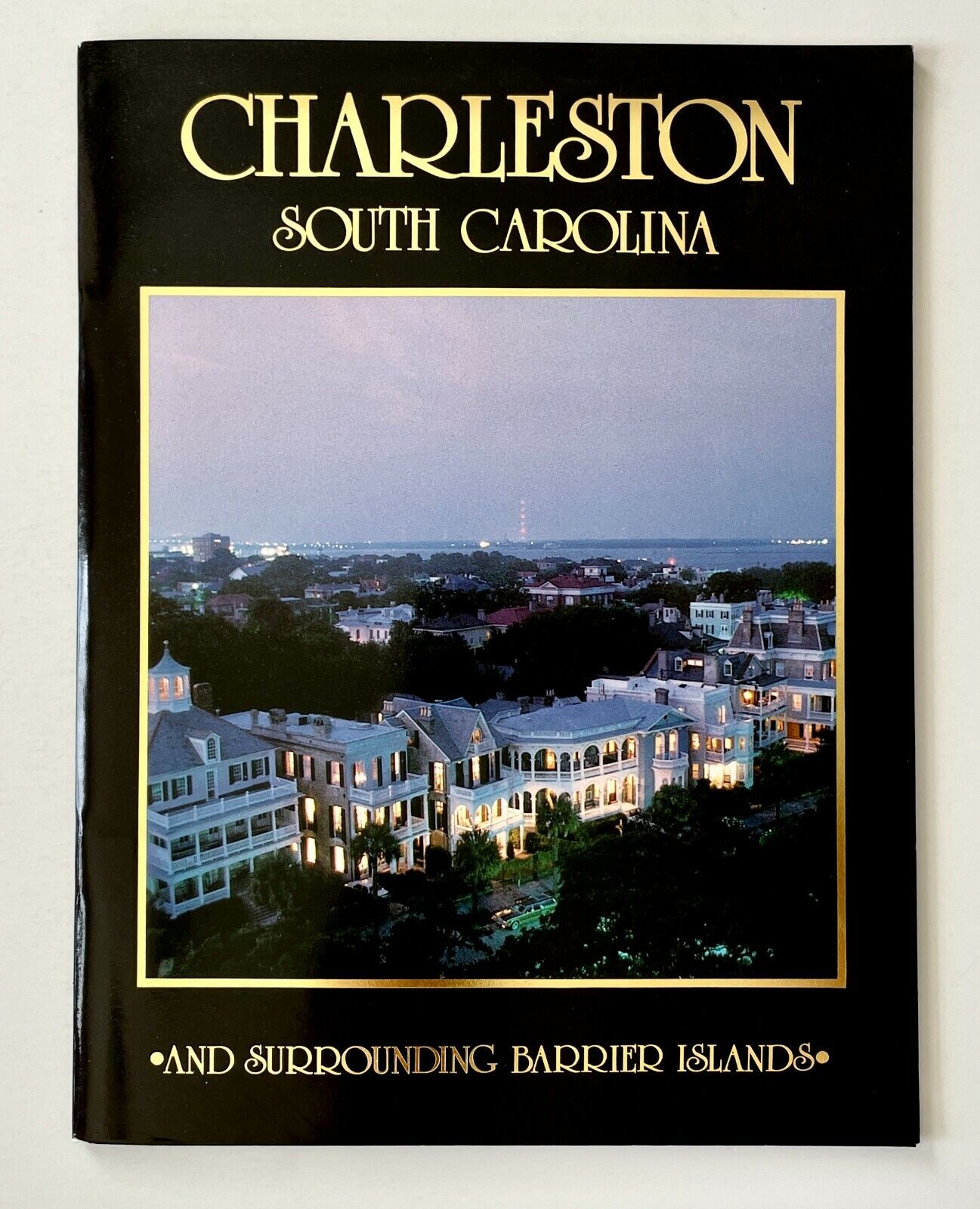 1980s Historic Charleston South Carolina & Barrier Islands Travel Photo Book Vtg