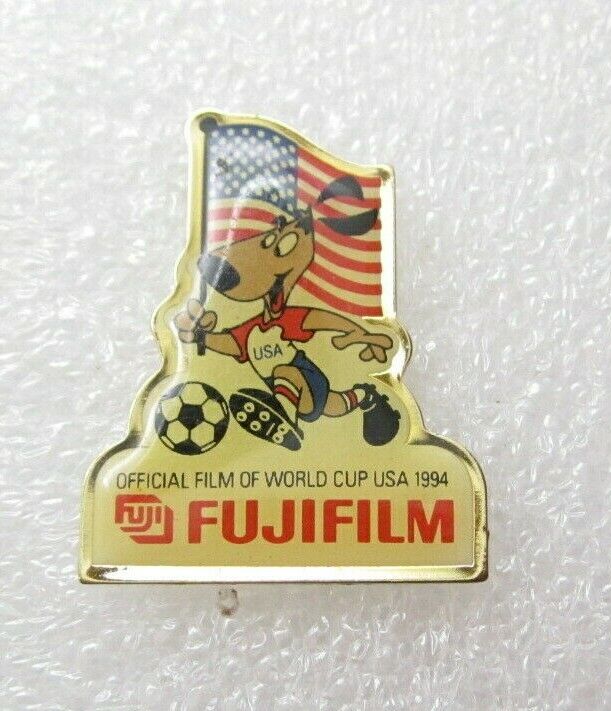 Vtg 1994 Official Film of the World Cup Fujifilm Lapel Pin (B134)