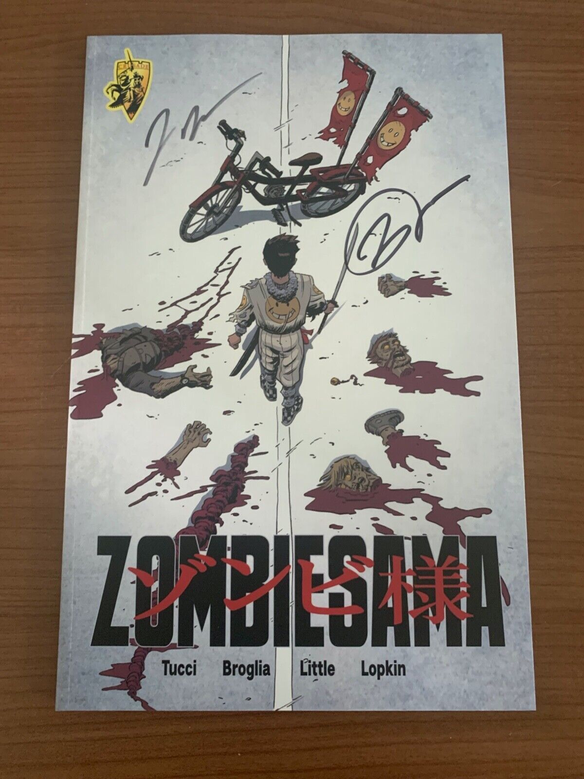 ZOMBIE-SAMA Volume 1- Signed Billy Tucci - NM - 2019 Akira Homage Cover