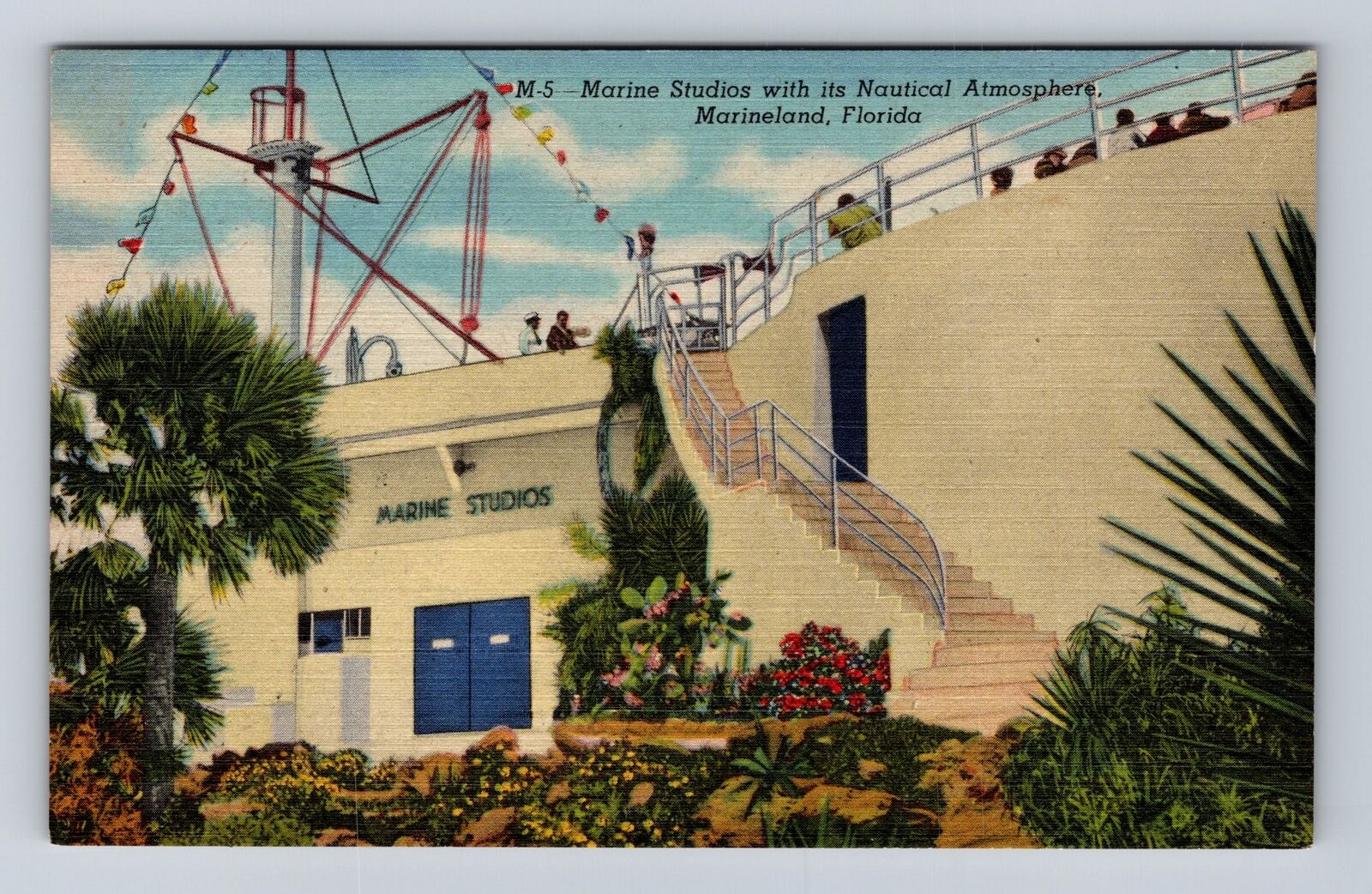Marineland FL-Florida, Marine Studios With Nautical Atmosphere Vintage Postcard