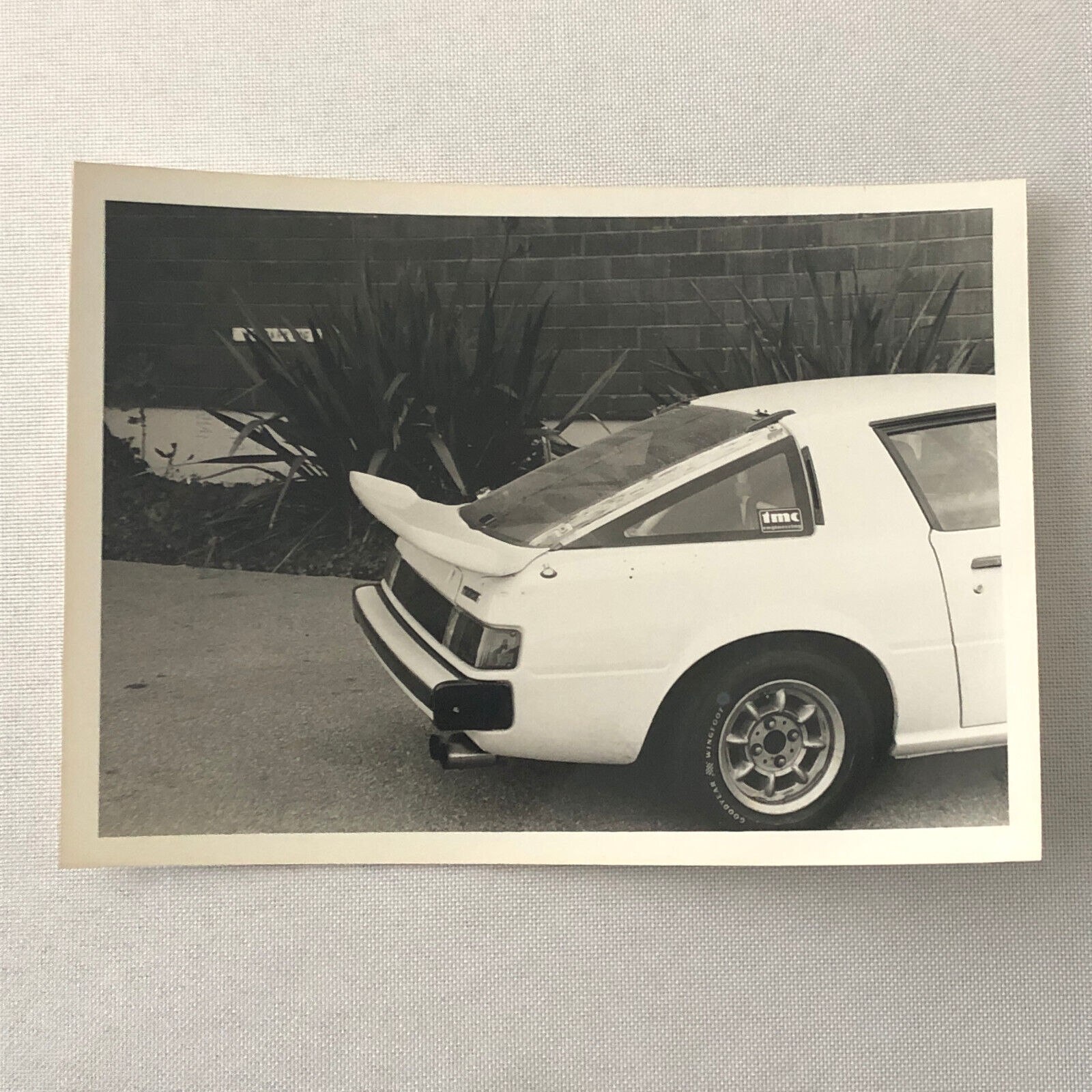 Vintage Mazda RX7 Tuner Car Photo Photograph Custom RX-7 RX 7