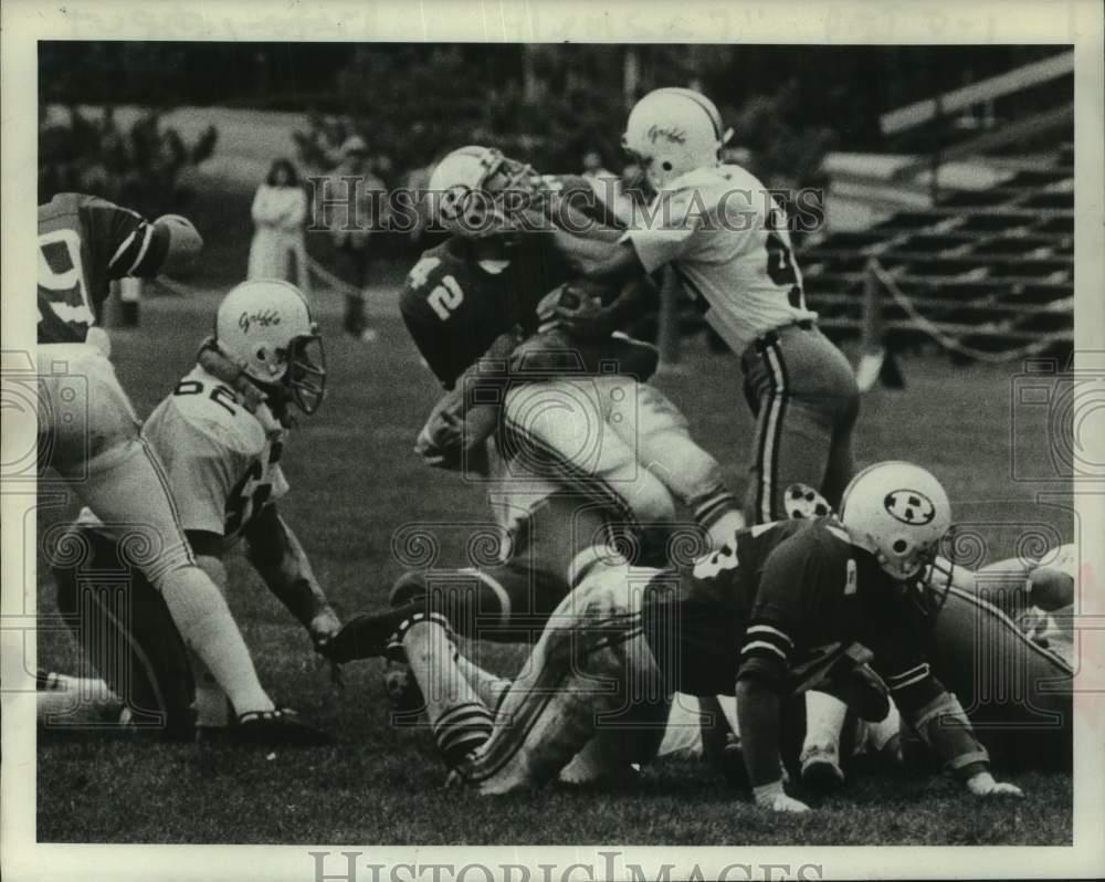 1979 Press Photo Rensselaer Polytechnic Institute football game in New York