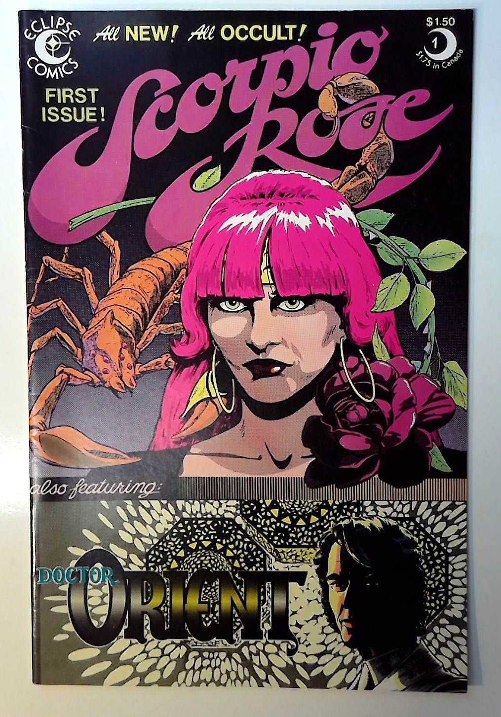Scorpio Rose #1 Eclipse (1983) VF- 1st Print Comic Book