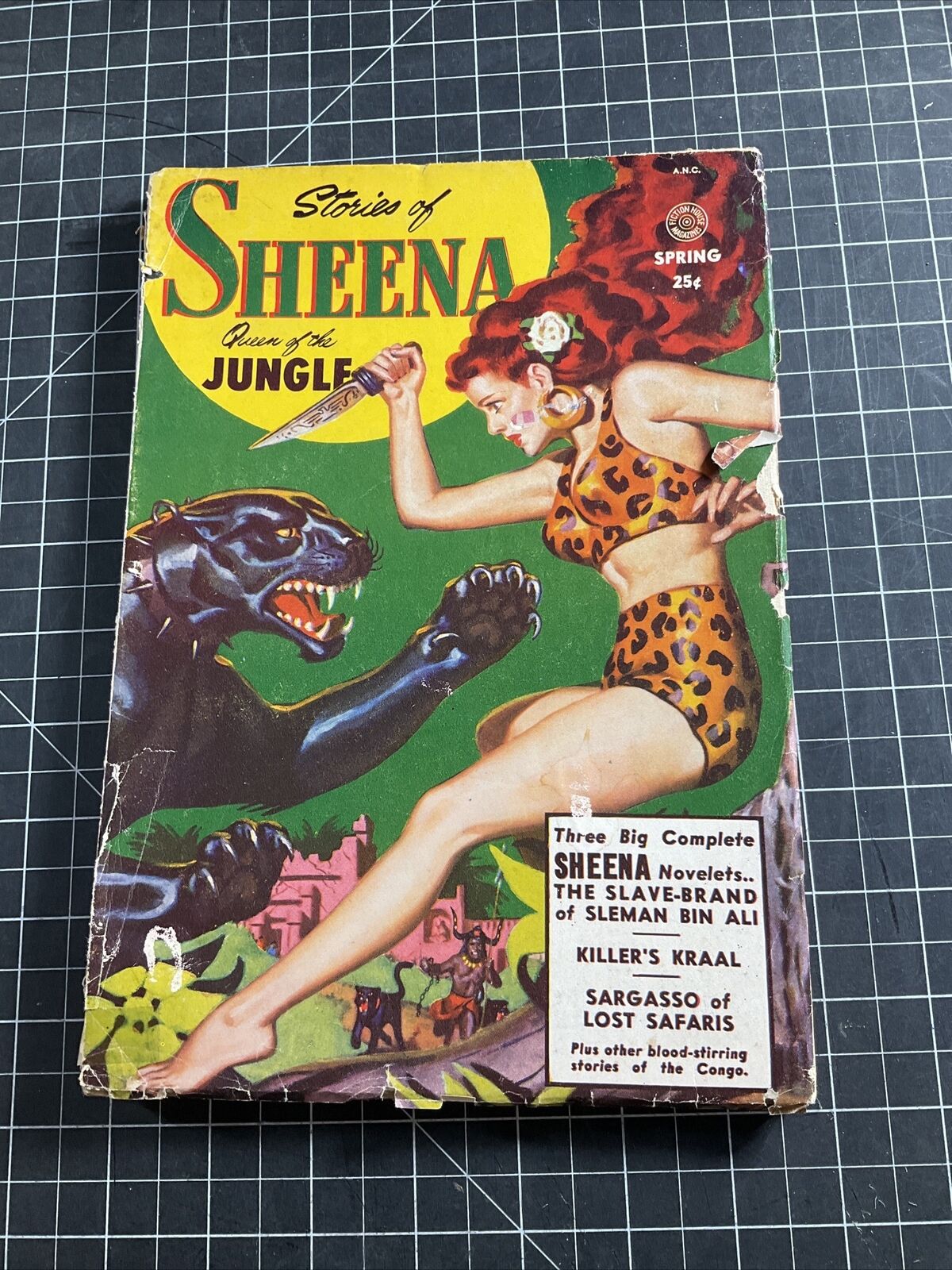 Sheena, Stories of 1951 Spring, #1.   Pulp