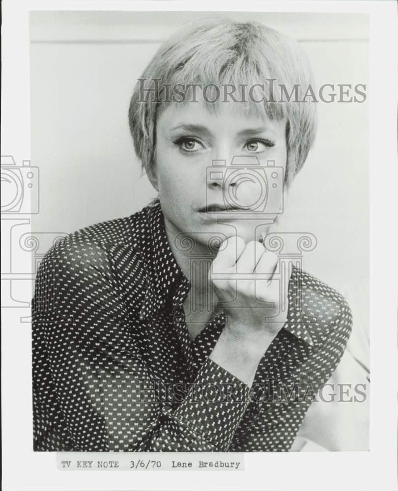 1970 Press Photo Actress Lane Bradbury - kfp09366