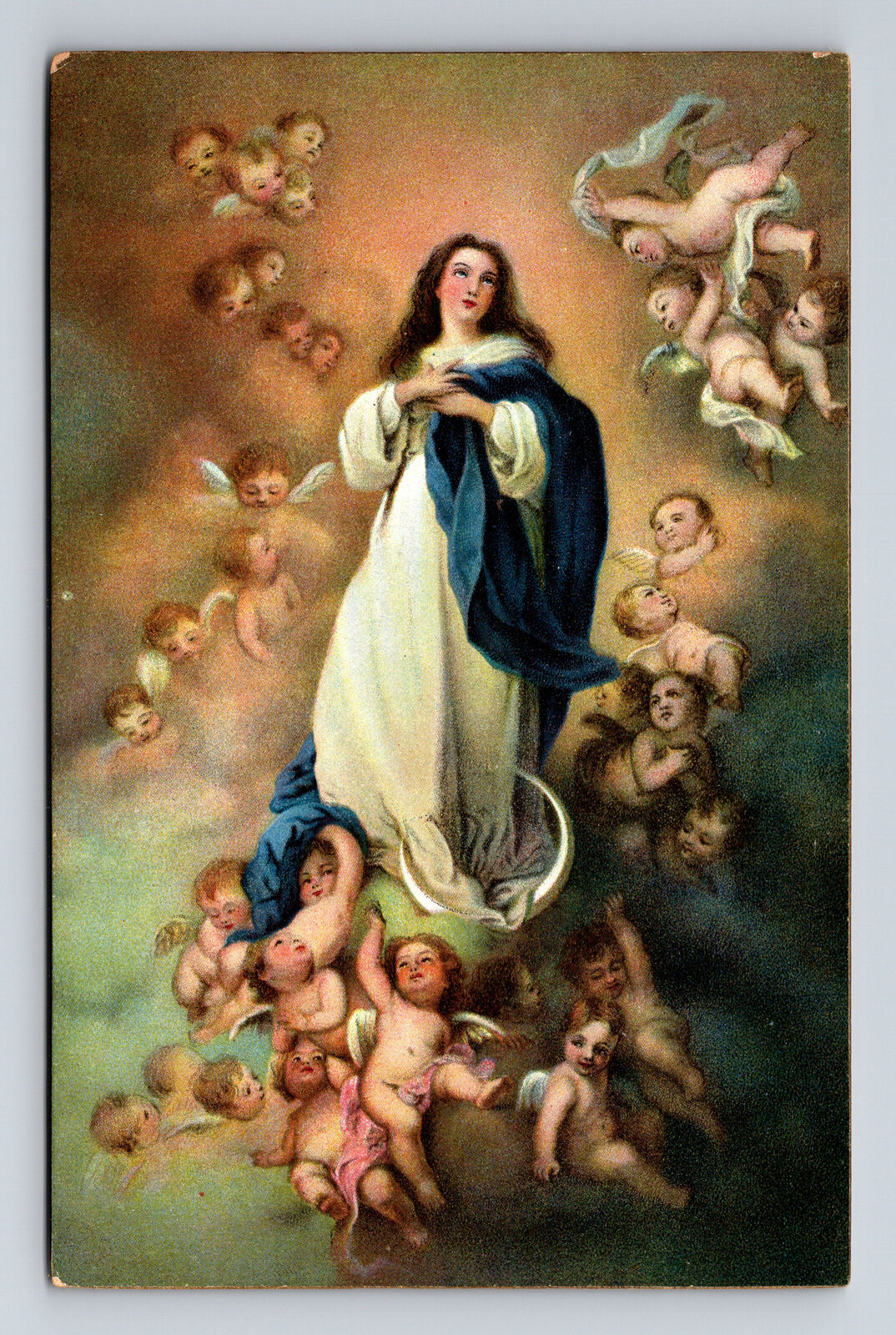STENGEL Artist Bartolome Esteban Murillo Immaculate Conception Postcard