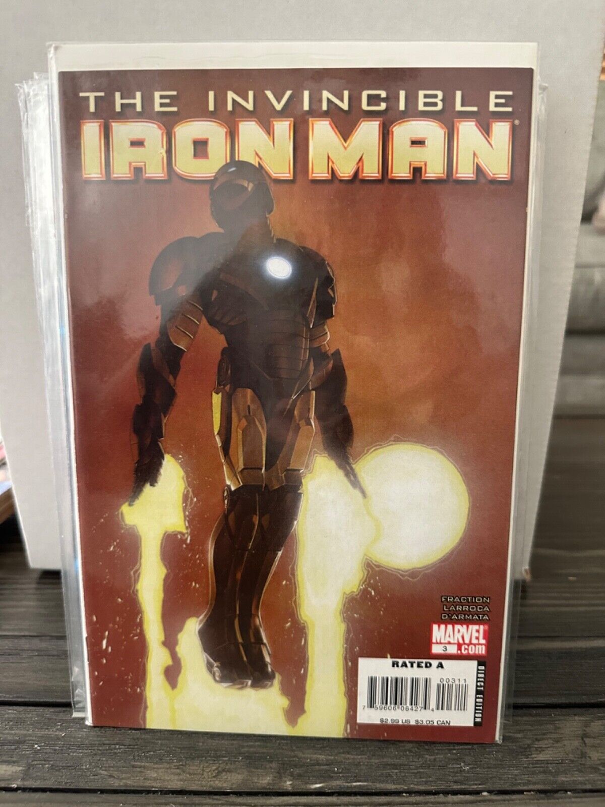 The Invincible Iron Man, #3, 2008, Marvel