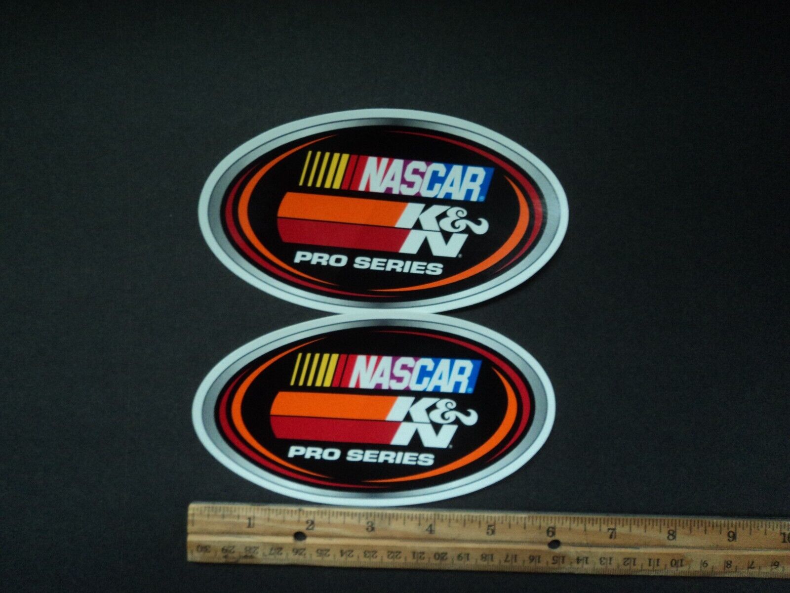 Lot of 2 K&N Pro series NASCAR Racing Decals Stickers Original 6\