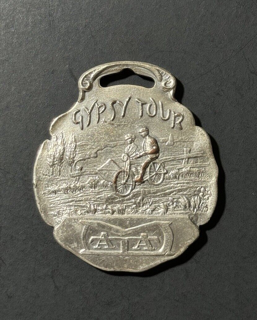 Antique 1923 ATA National Motorcycle Gypsy Tour Perfect Score Medal