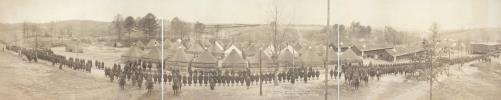 World War I,WWI,110th Machine Gun Battalion,Major Washburn,Camp McClellan,AL