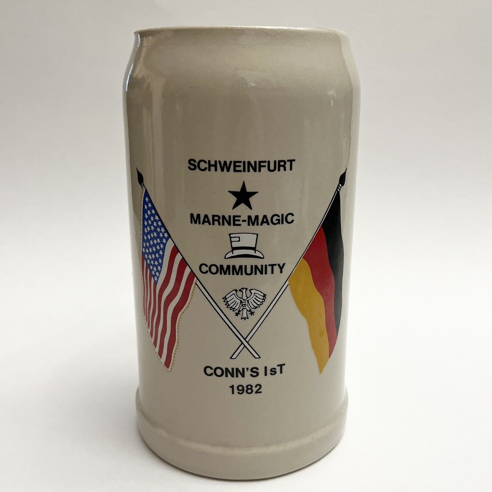 Schweinfurt Marne-Magic German Beer Stein 1 Liter 