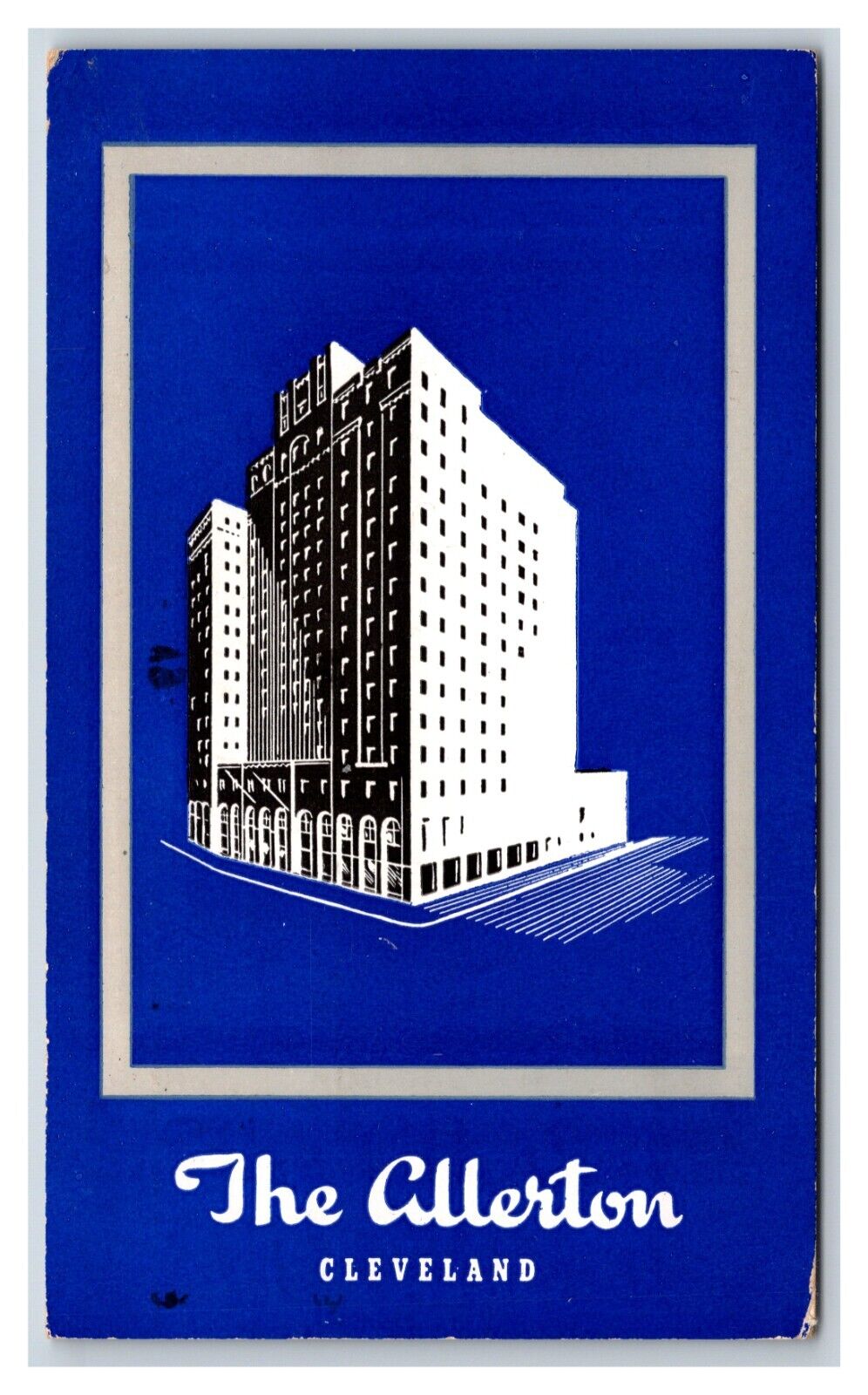 Allerton Hotel Cleveland Ohio OH 1946 Postcard O18
