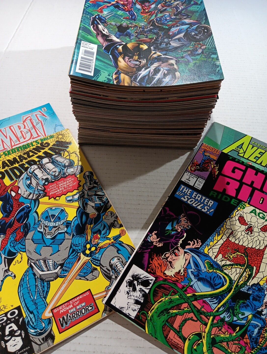 50 Comic Book Lot Marvel