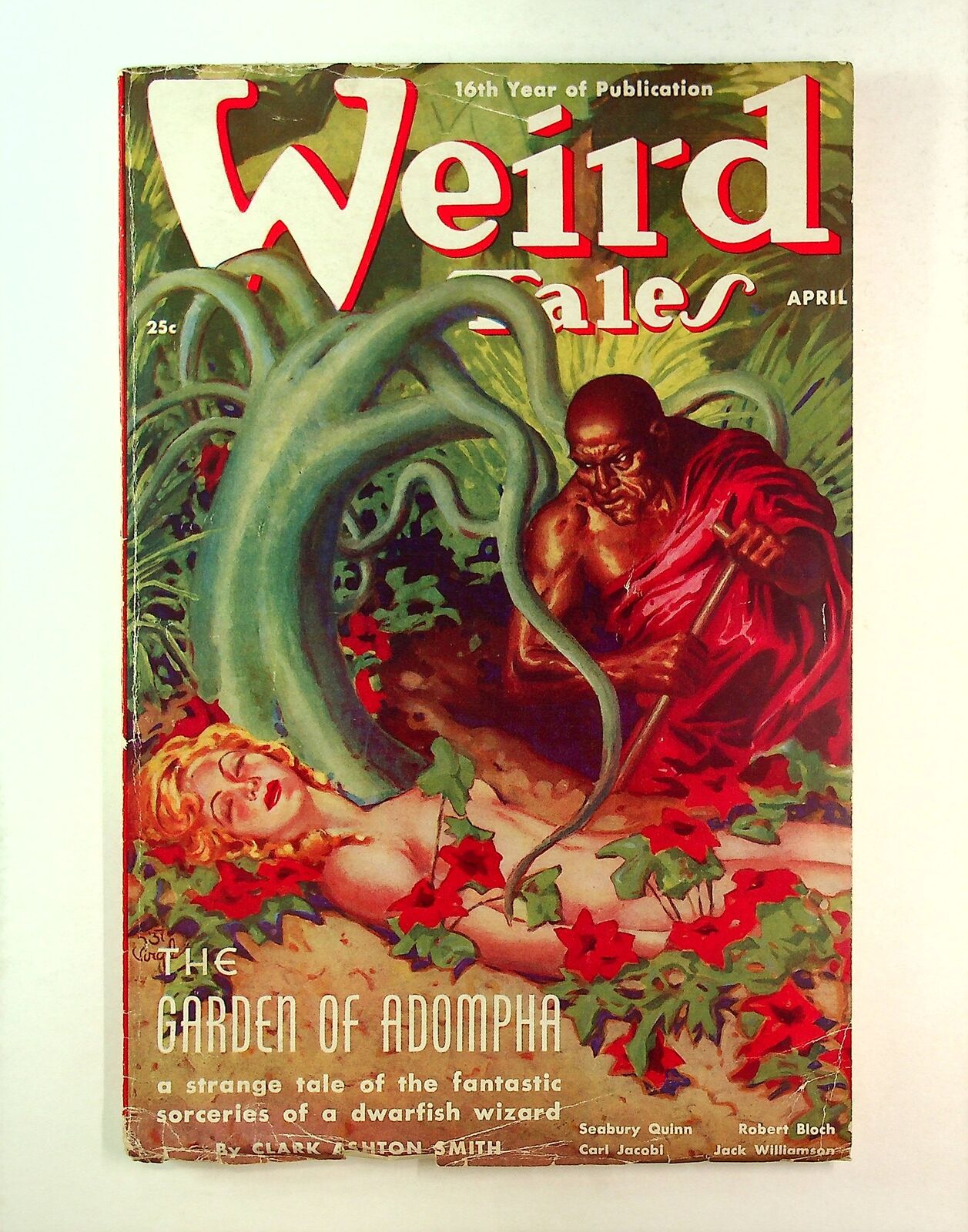 Weird Tales Pulp 1st Series Apr 1938 Vol. 31 #4 FN- 5.5