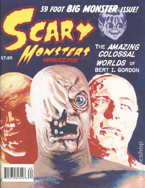 Scary Monsters Magazine #59 FN- 5.5 2006 Stock Image Low Grade