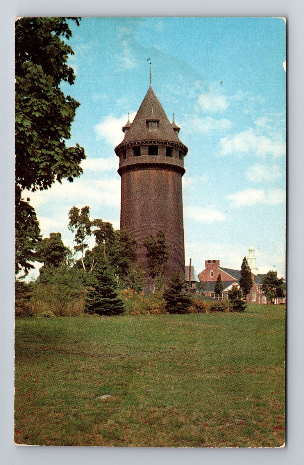 Scituate MA-Massachusetts, Lawson Tower, Antique, Vintage Souvenir Postcard