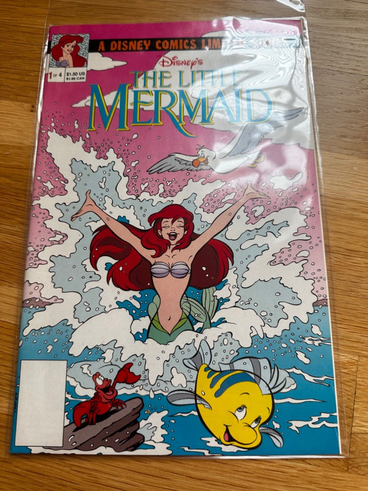 Disney\'s The Little Mermaid #1 Disney Comics 1992 Peter David Story