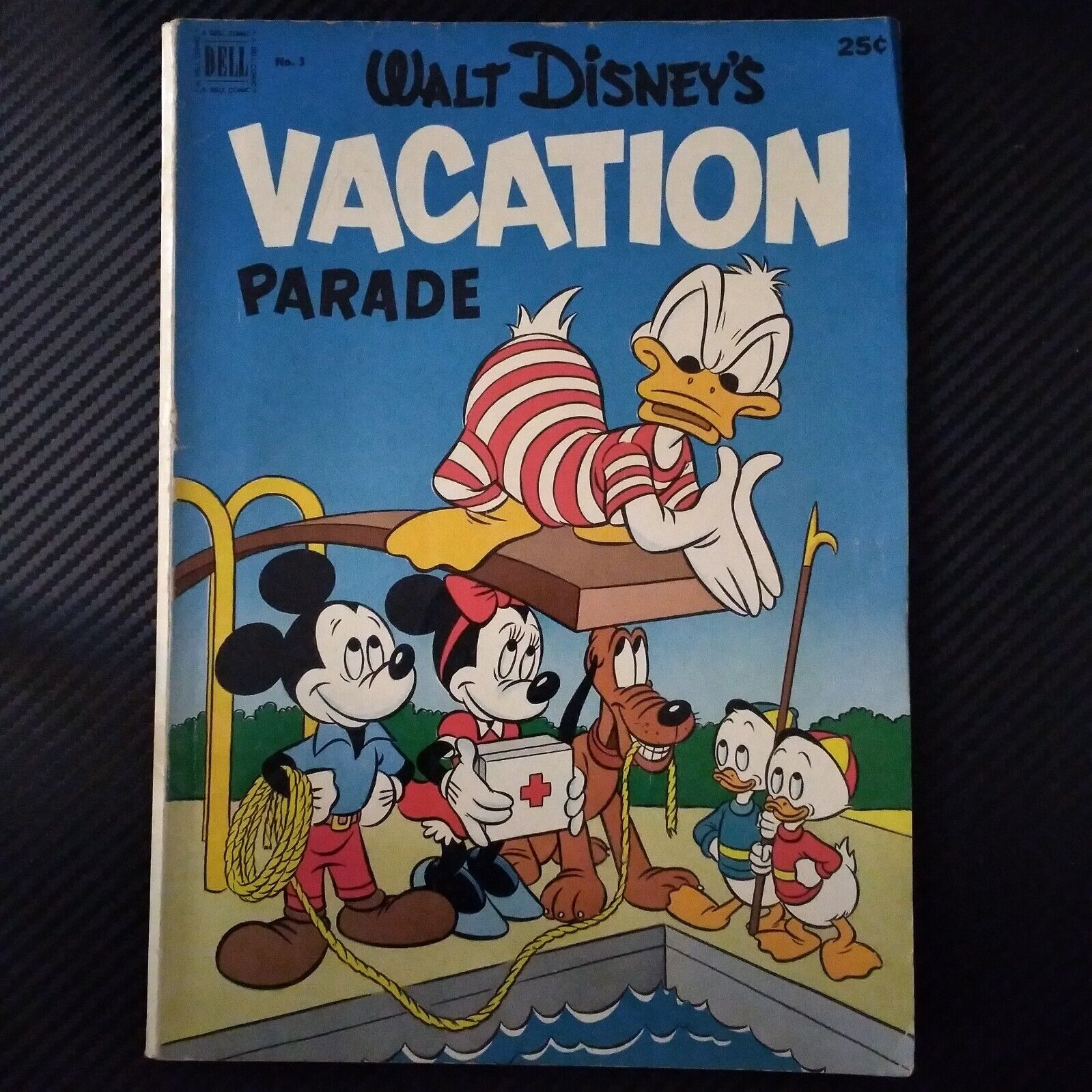 1952 Walt Disney\'s Vacation Parade Dell Comic Book #3