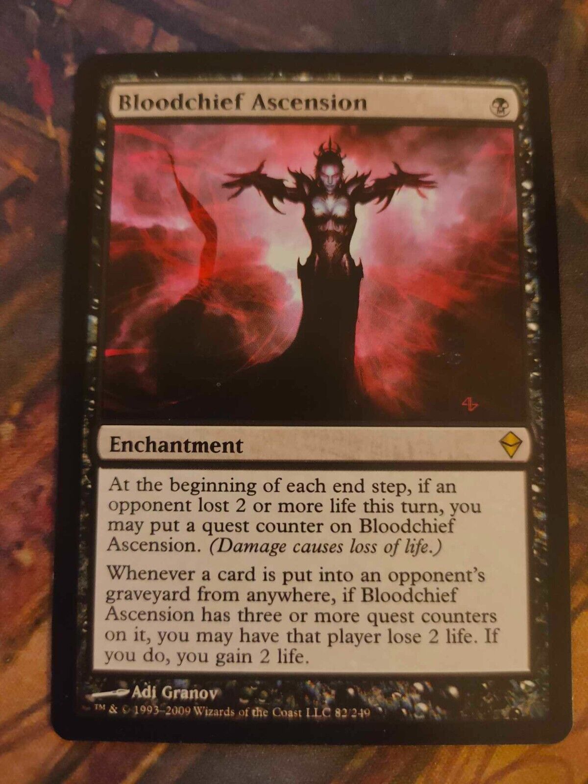 Bloodchief Ascension - Zendikar - Near Mint MTG Magic Card