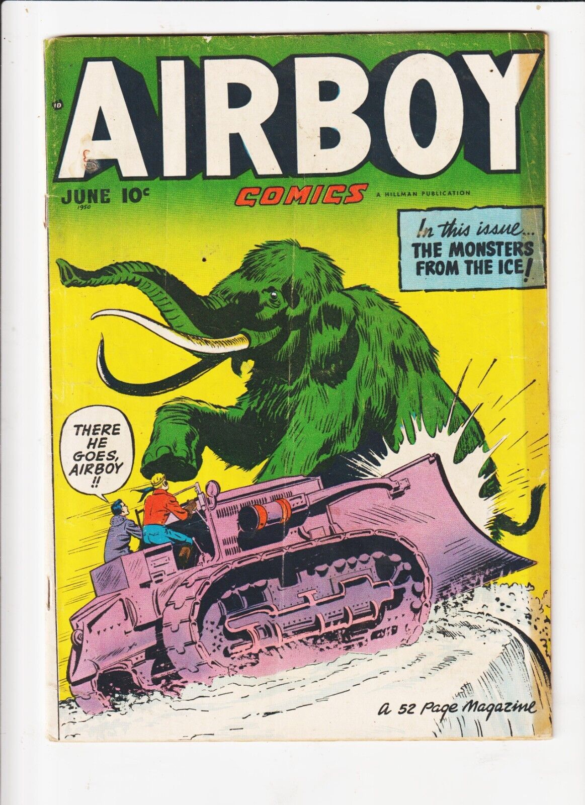 AIRBOY #64   GOLDEN AGE COMIC  THE HEAP/ 1950