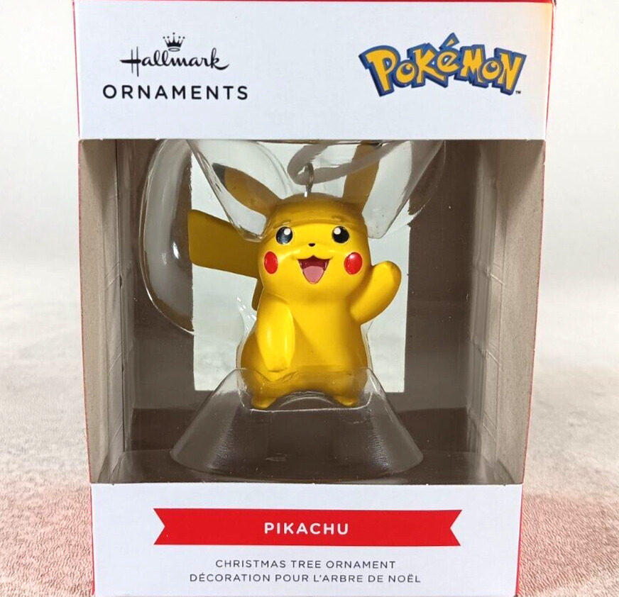 Pokemon Pikachu Hallmark Christmas Ornament 2021 NEW
