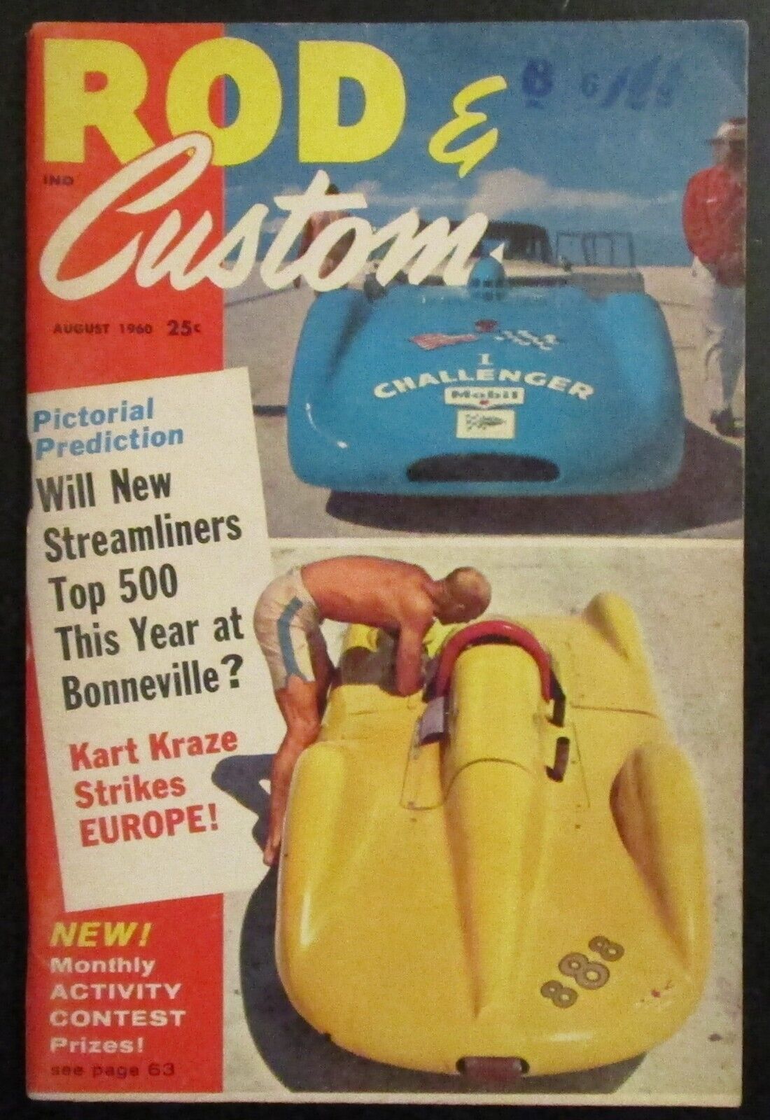 Rod & Custom Magazine August 1960