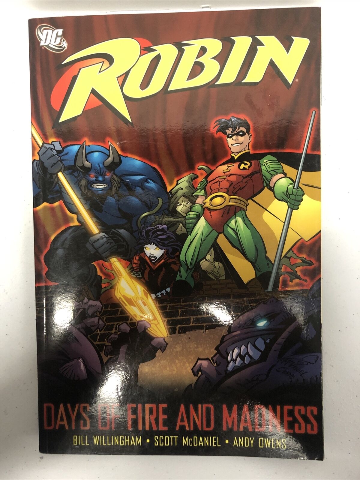Robin Days Of Fire And Madness (2006) TPB Willingham•McDaniel•Owens