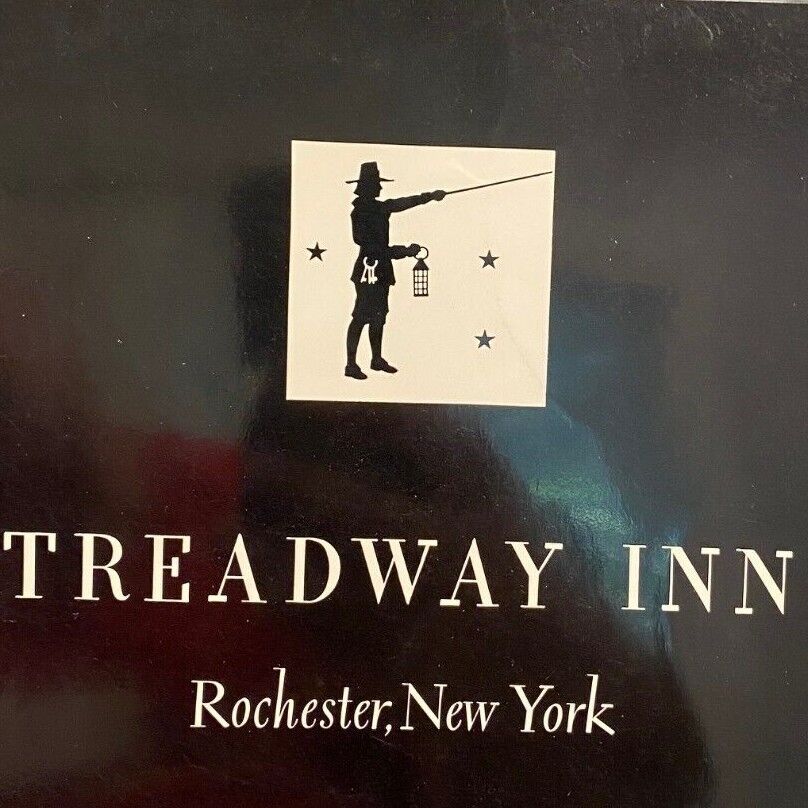 Vintage 1959 Treadway Inn Restaurant Menu Hotel Rochester New York